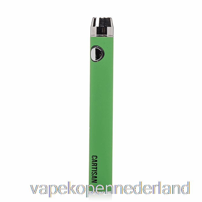 Elektronische Sigaret Vape Cartisan Knop Vv 900 Dual Charge 510 Batterij [micro] Groen